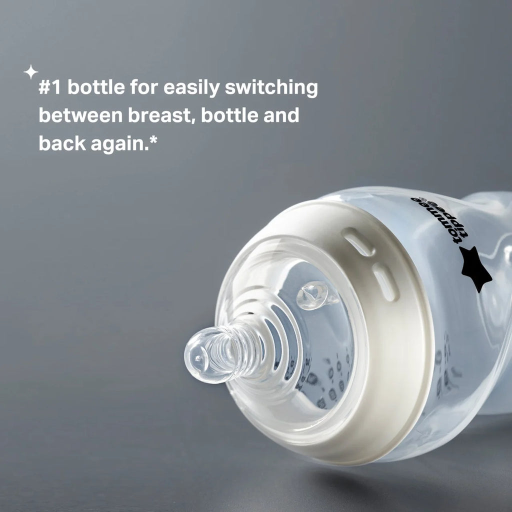 Tommee Tippee Easivent Bottle - 260mls (PACK OF 1 - SINGLE BOTTLE)