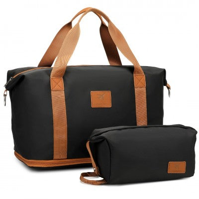 Mama & Baby Expandable Water-Resistant Polyester Travel/Hospital Bag Set 36L (Available in Beige/Black/Navy)