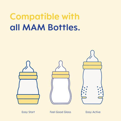 MAM Bottle Teat Size 3 - Fast Flow (Pack of 2)