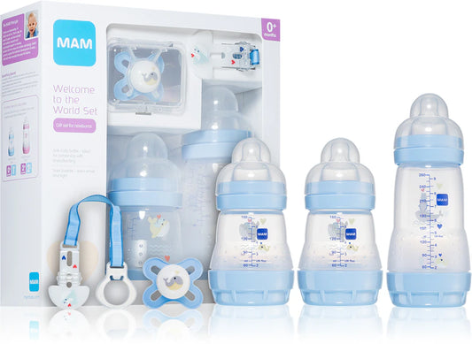 MAM Welcome To The World Set (Available in Blue/Pink/Purple)