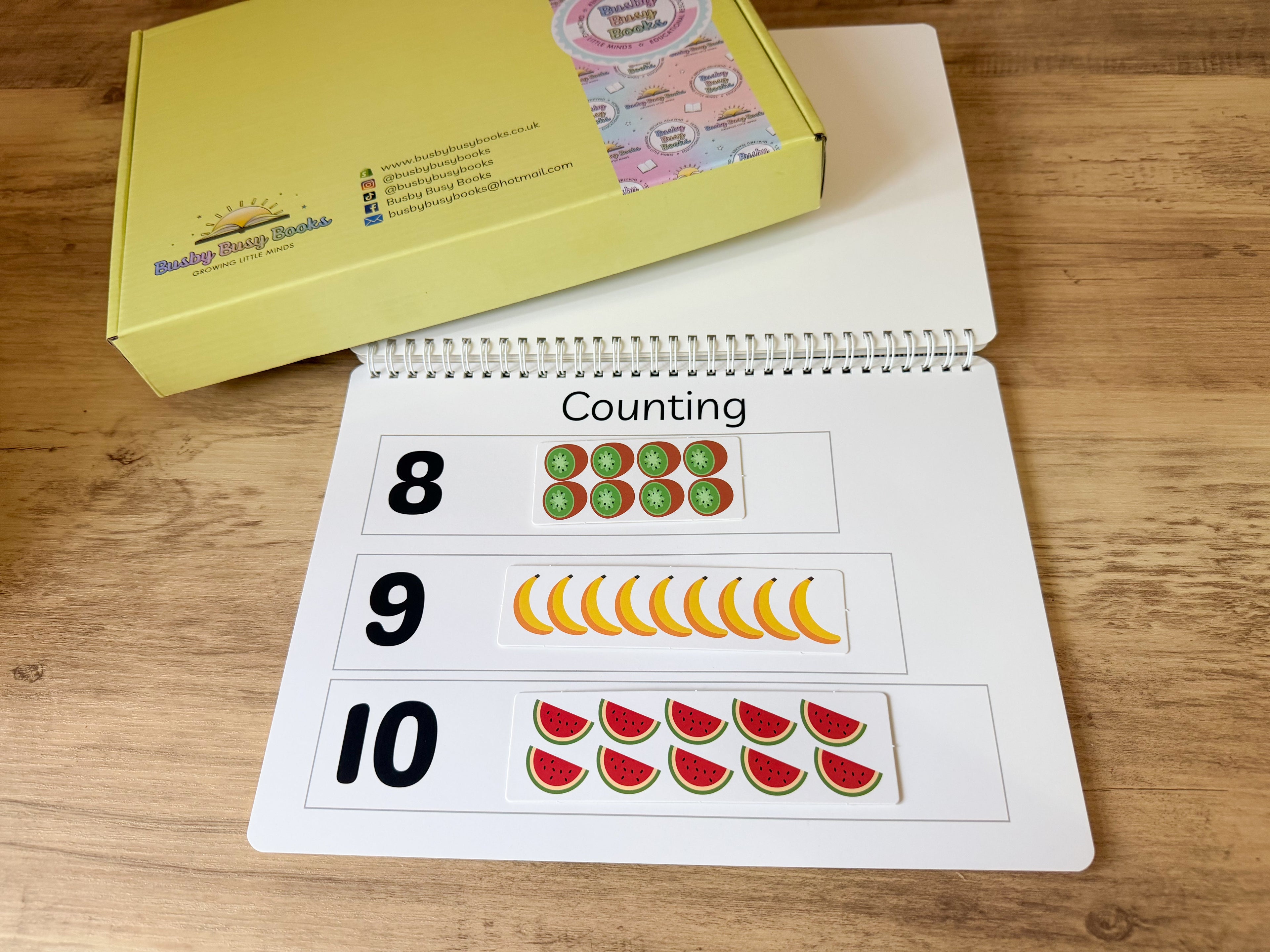 Book 1 - Age 2-4 Years - Toddler Busy Book