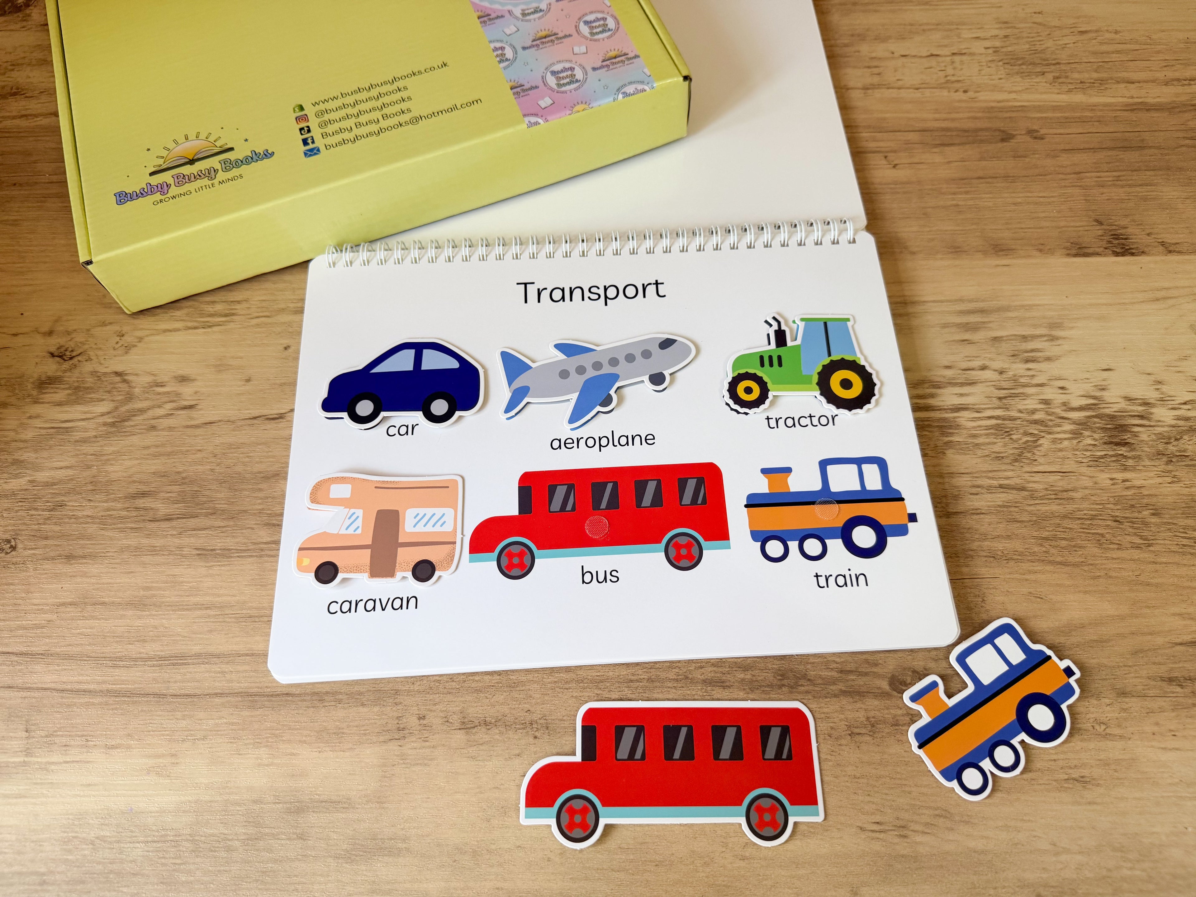 Out & About Busy Book (Age 1-8 years)