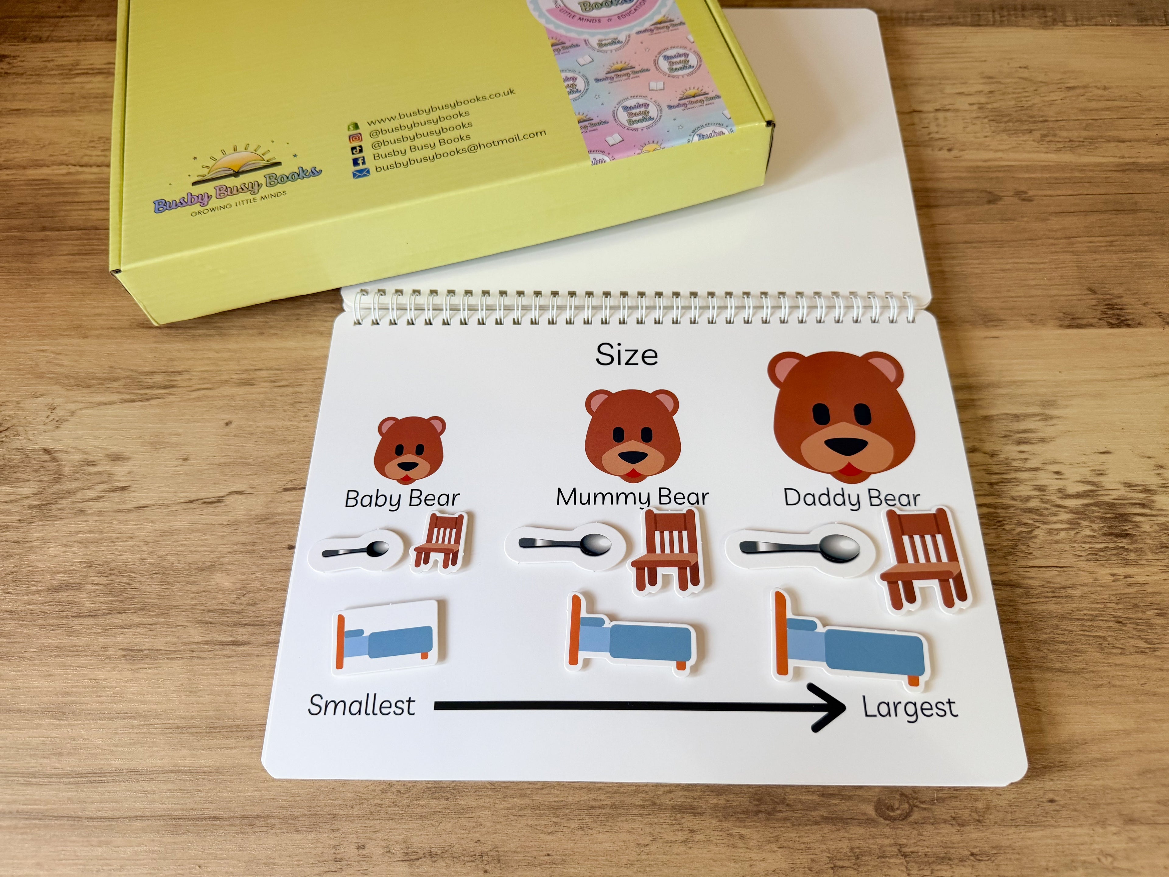Book 2 - Age 4-6 years - Early Years Busy Book