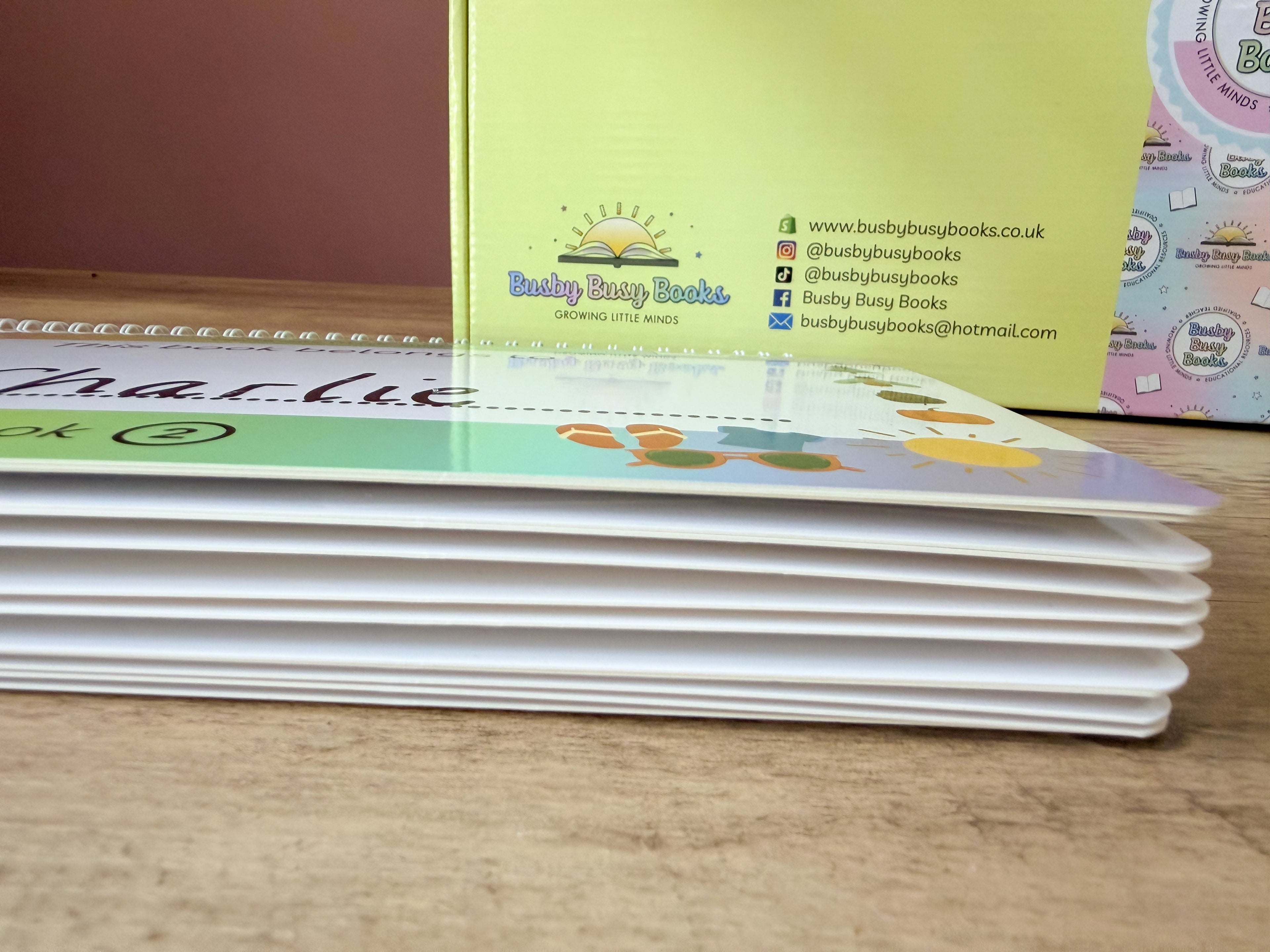 Book 2 - Age 4-6 years - Early Years Busy Book