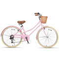 Glerc 26 Inch Beach Cruiser Hybrid Kids Bike - Missy
