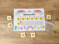 Reward Chart - Rainbow Theme