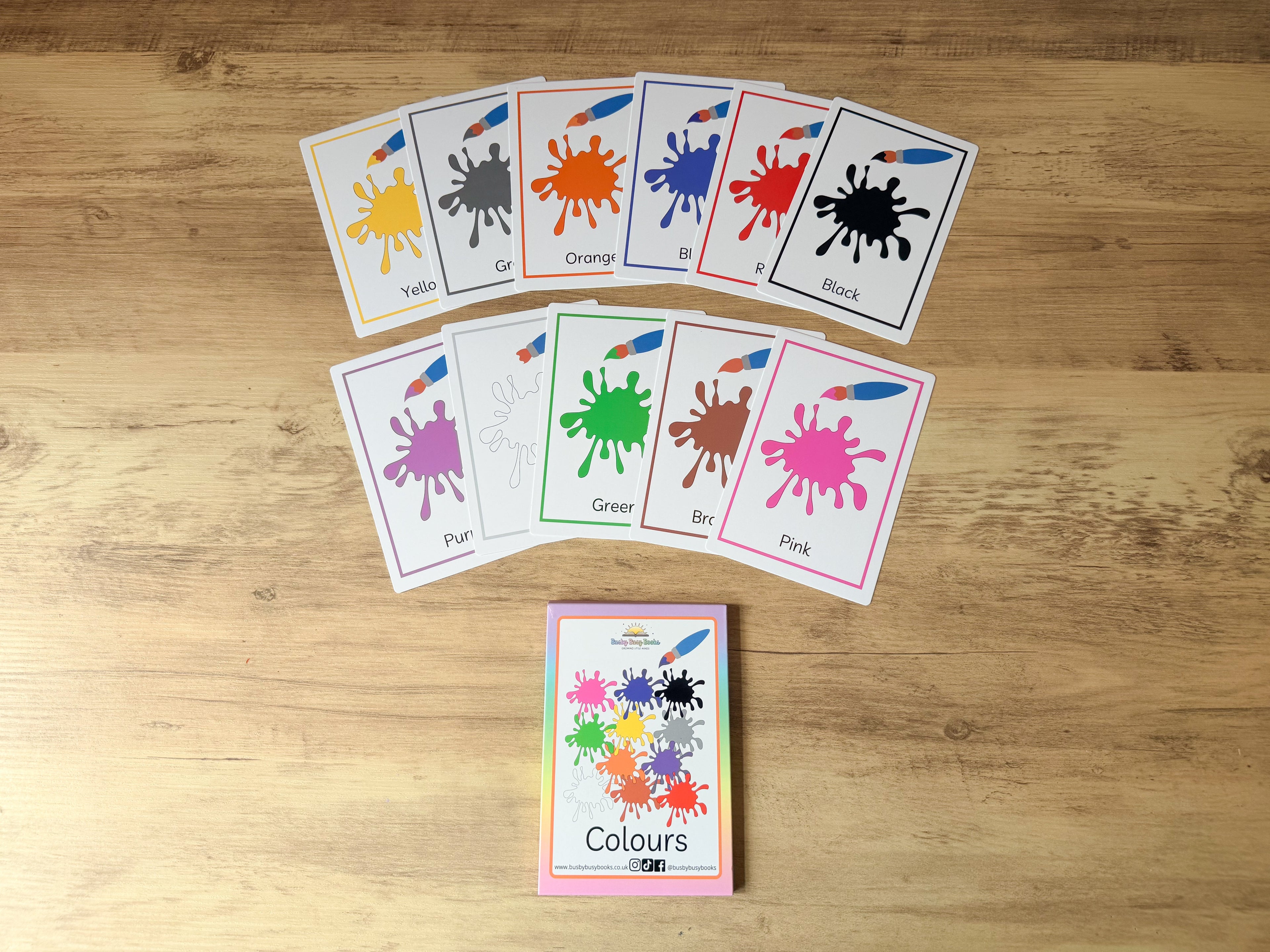 Flashcards - Colours