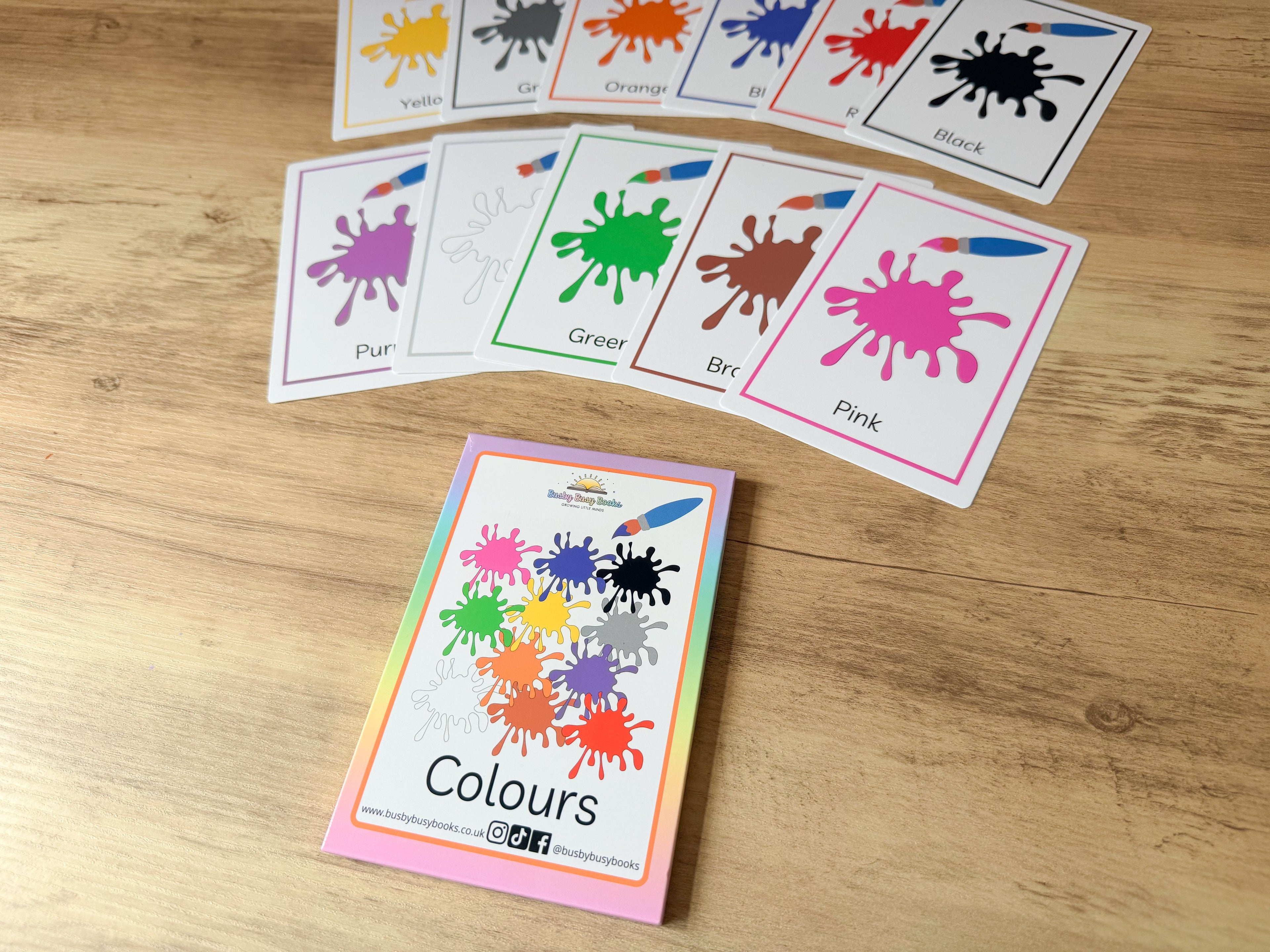 Flashcards - Colours