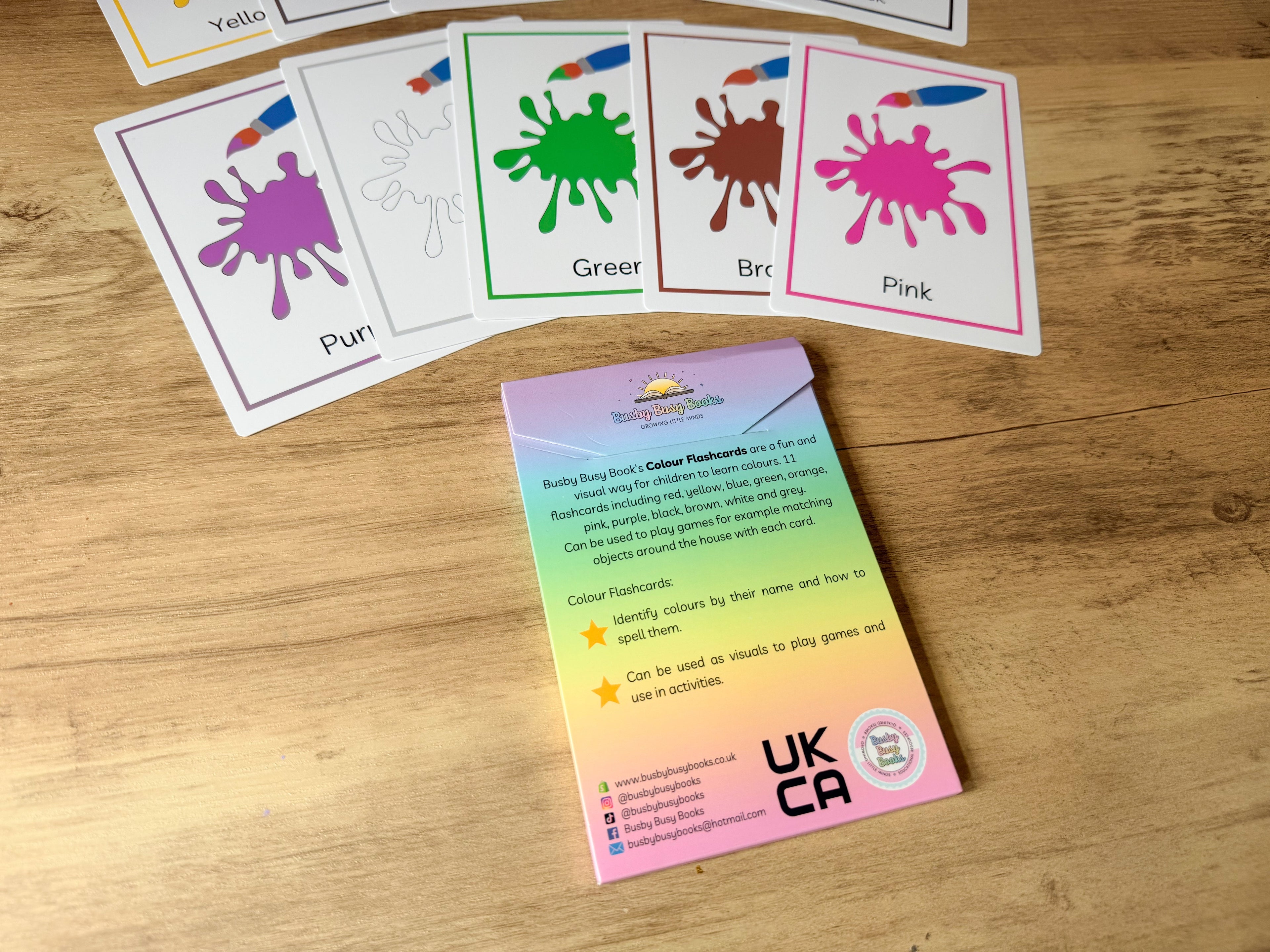 Flashcards - Colours