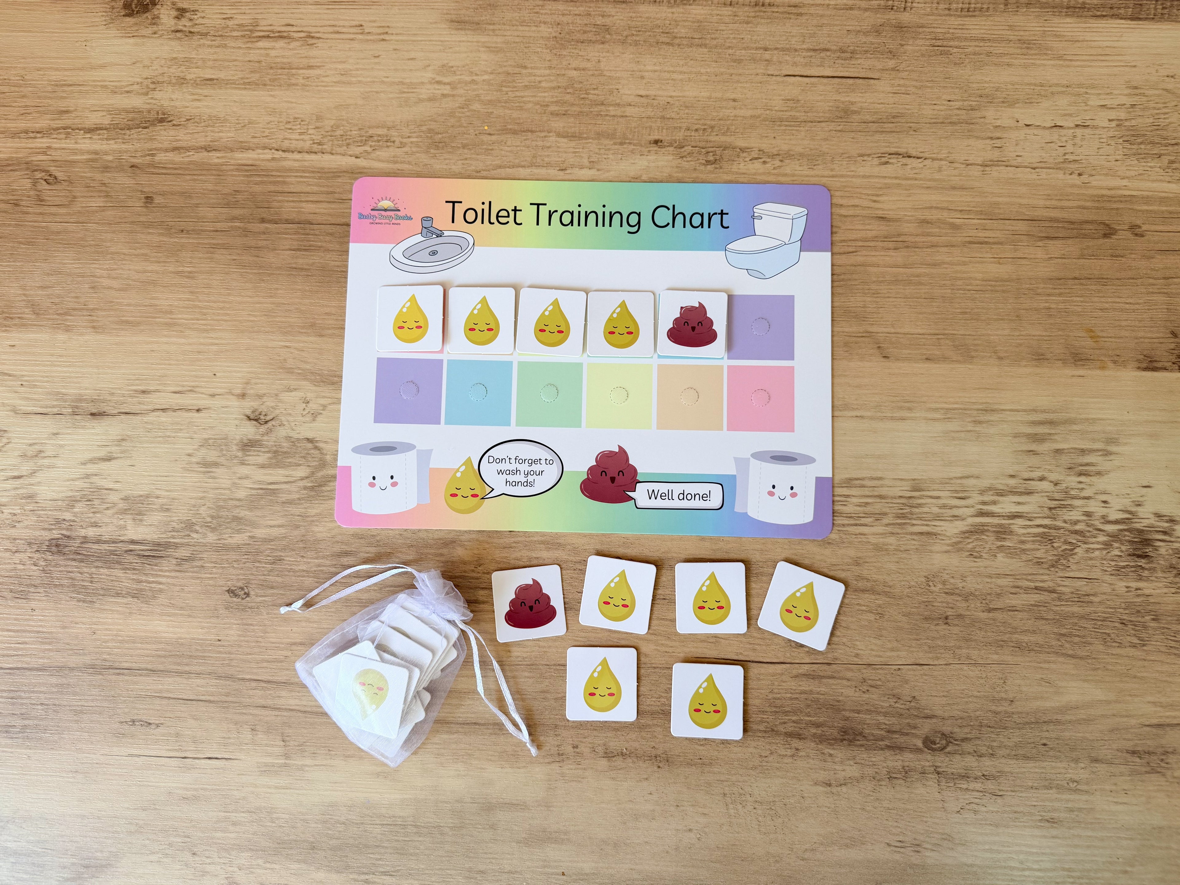 Toilet Training Chart (potty training)