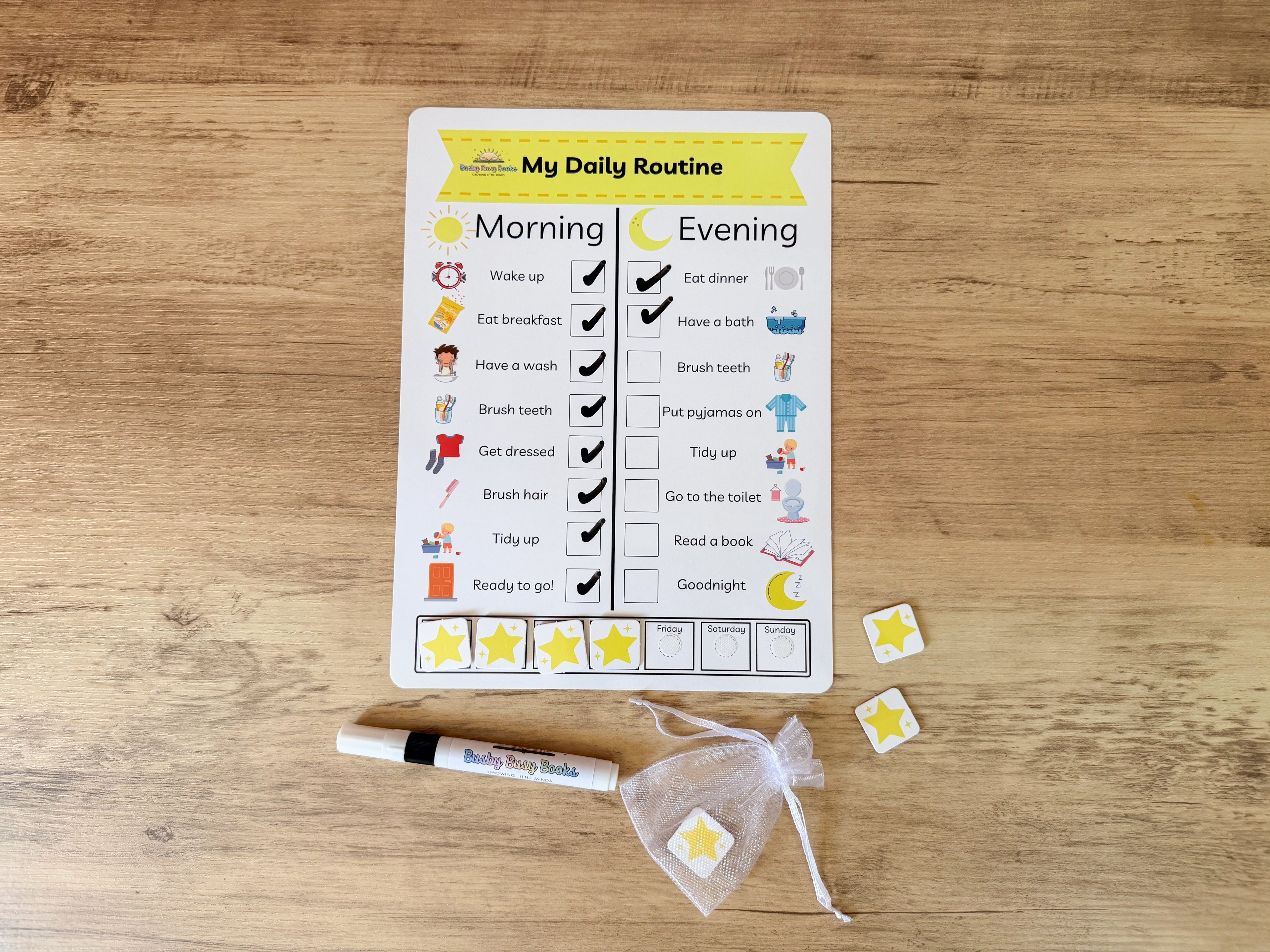 Daily Routine Chart