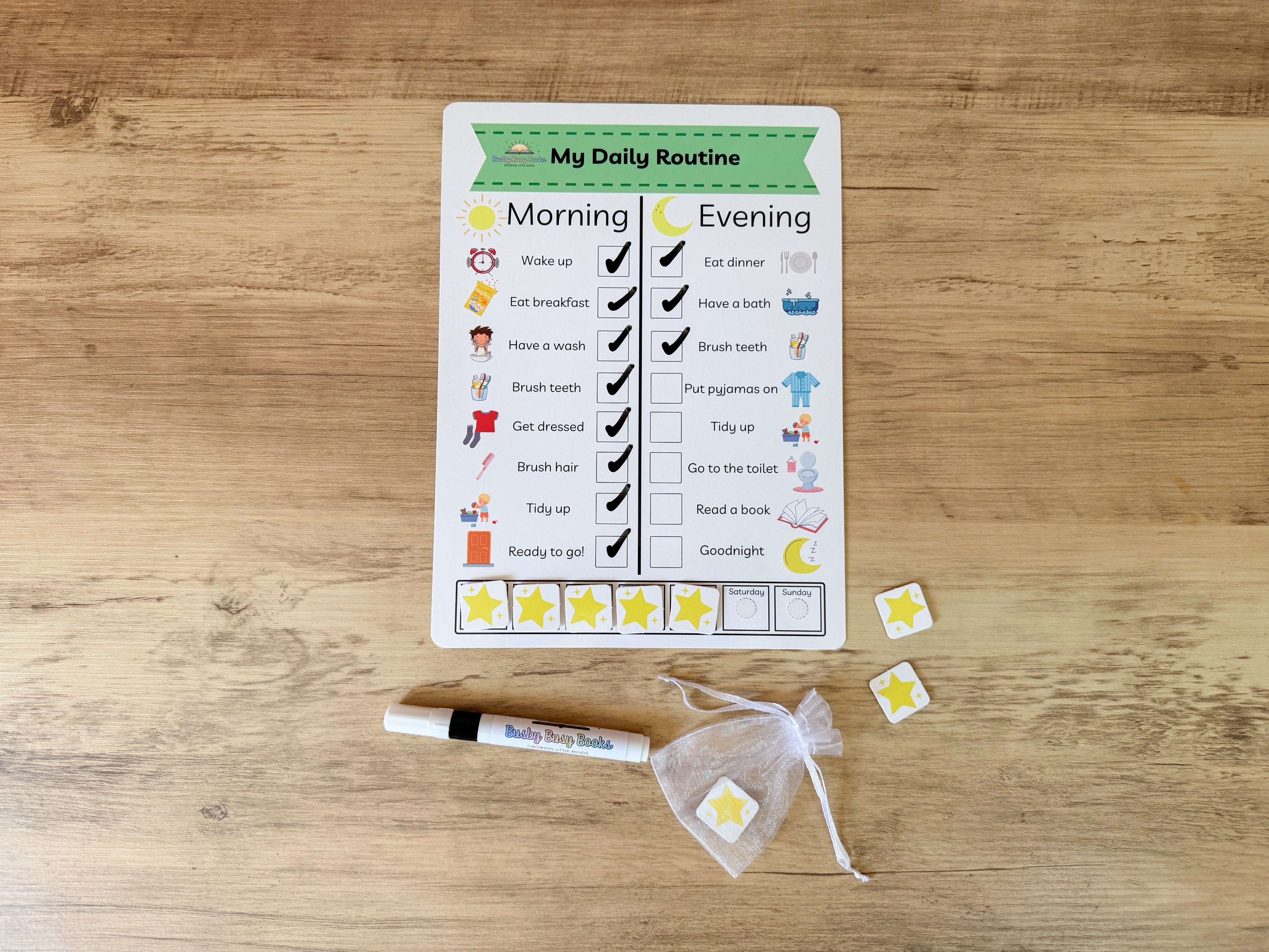 Daily Routine Chart