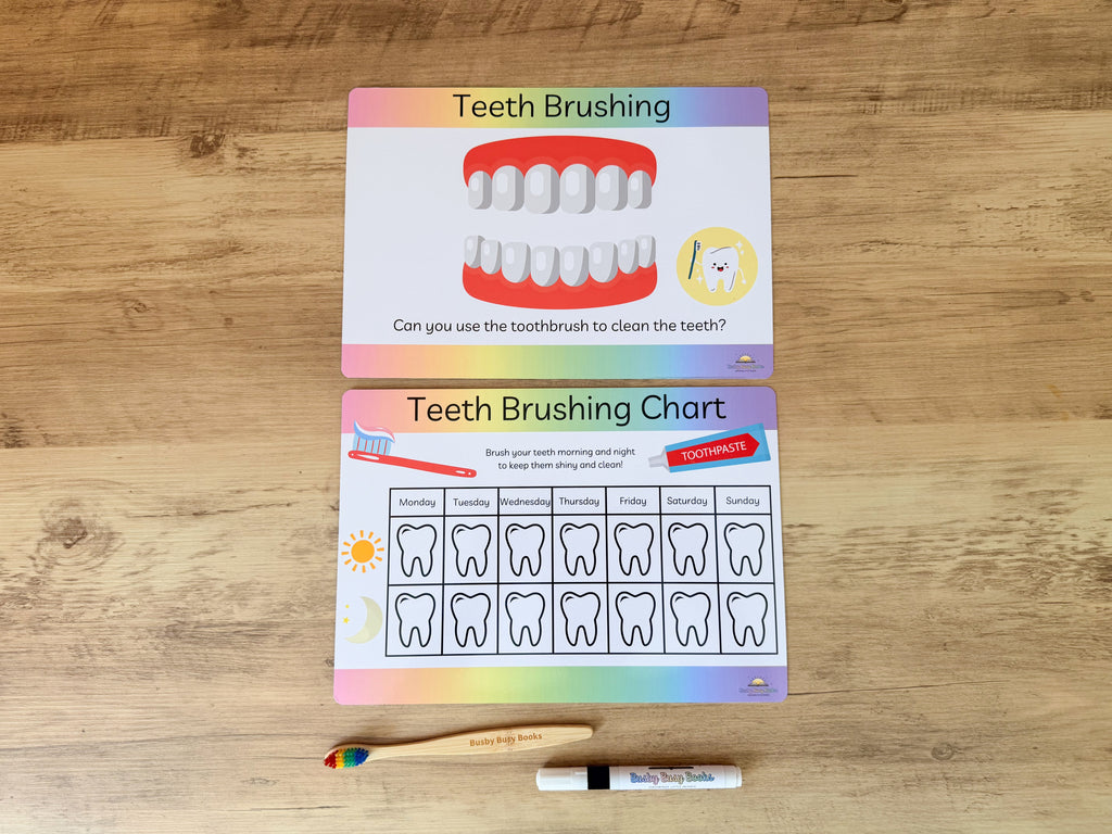 Teeth Brushing Reward Chart & Activity