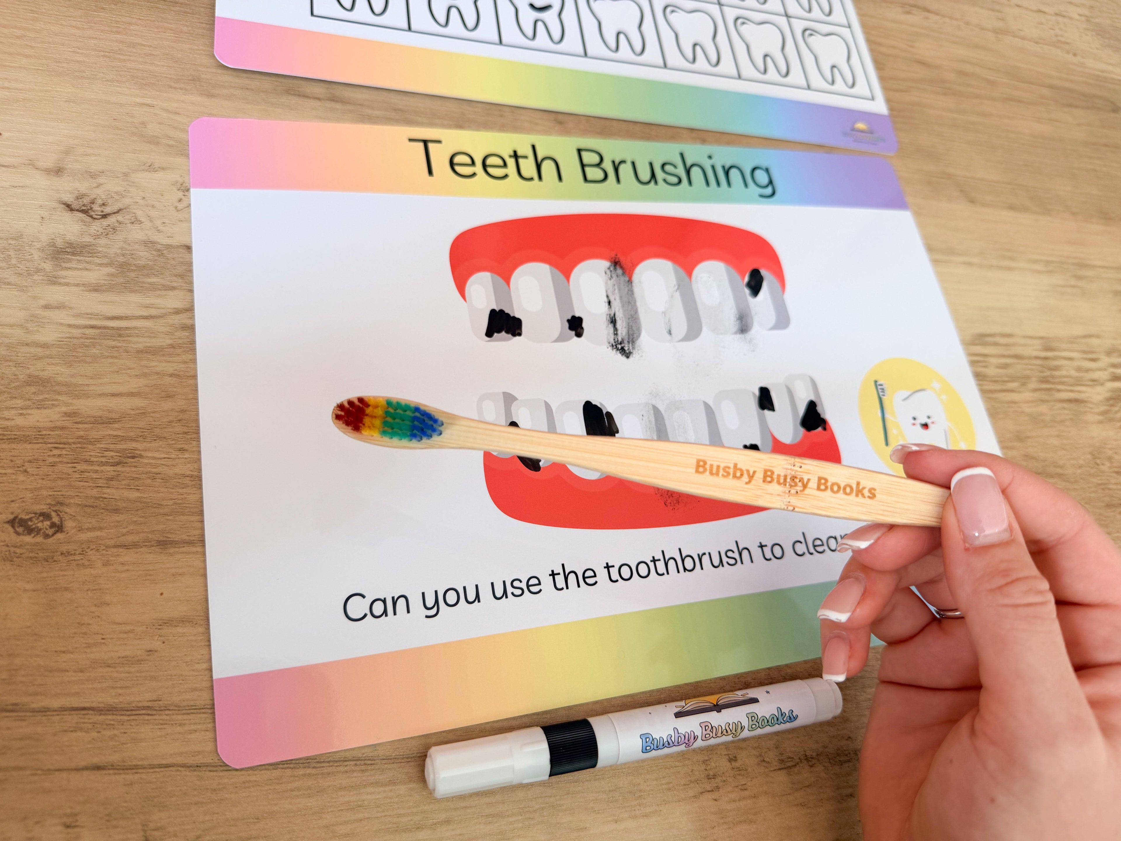 Teeth Brushing Reward Chart & Activity