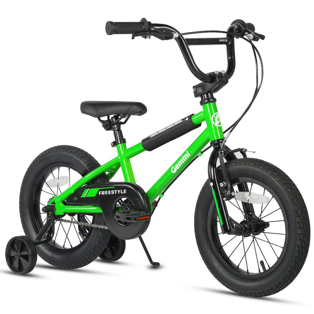 Glerc 14" BMX Style Kids Bike for 3 - 5 Years Old Kids - Gemini