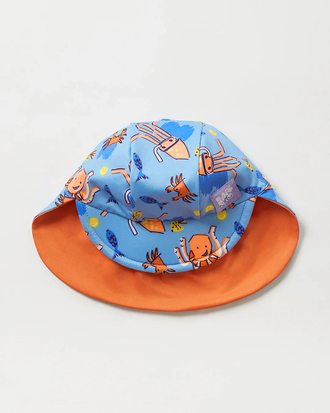 UPF 40+ Reversible Swim Hat for Babies and Toddlers