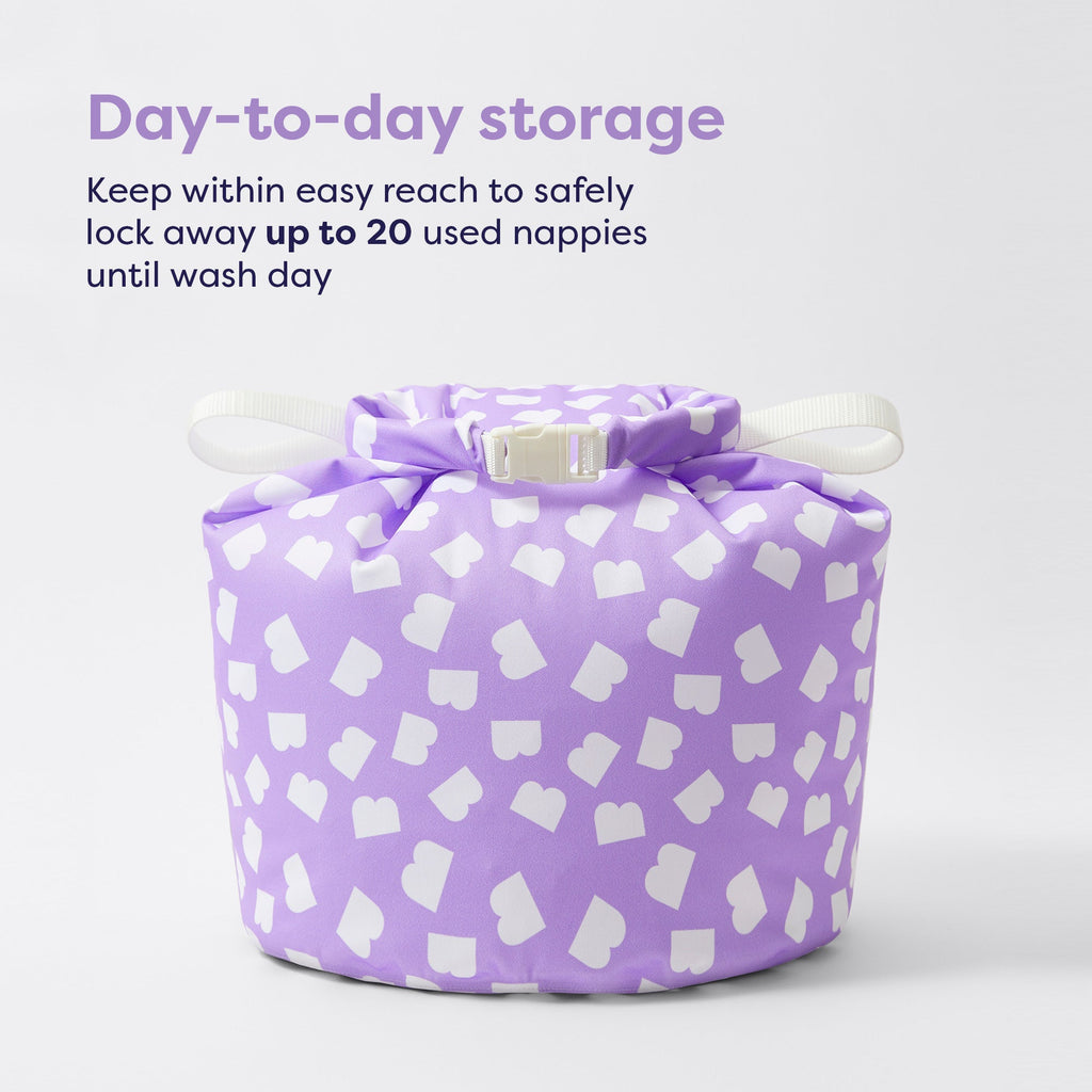 Stay At Home Wet Nappy Bag in Brave