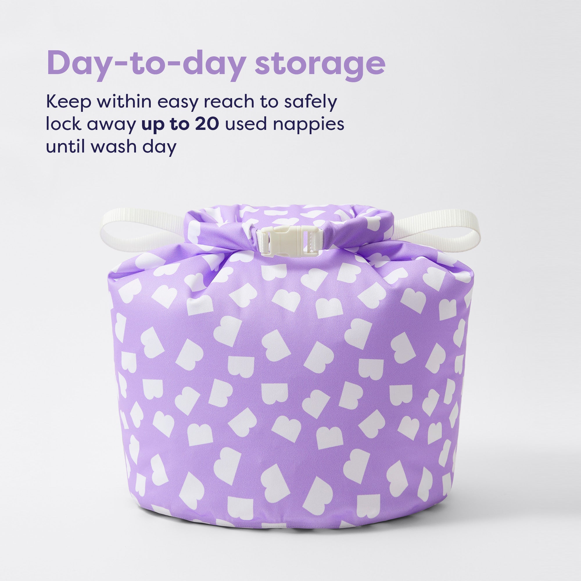 Stay At Home Wet Nappy Bag in Brave