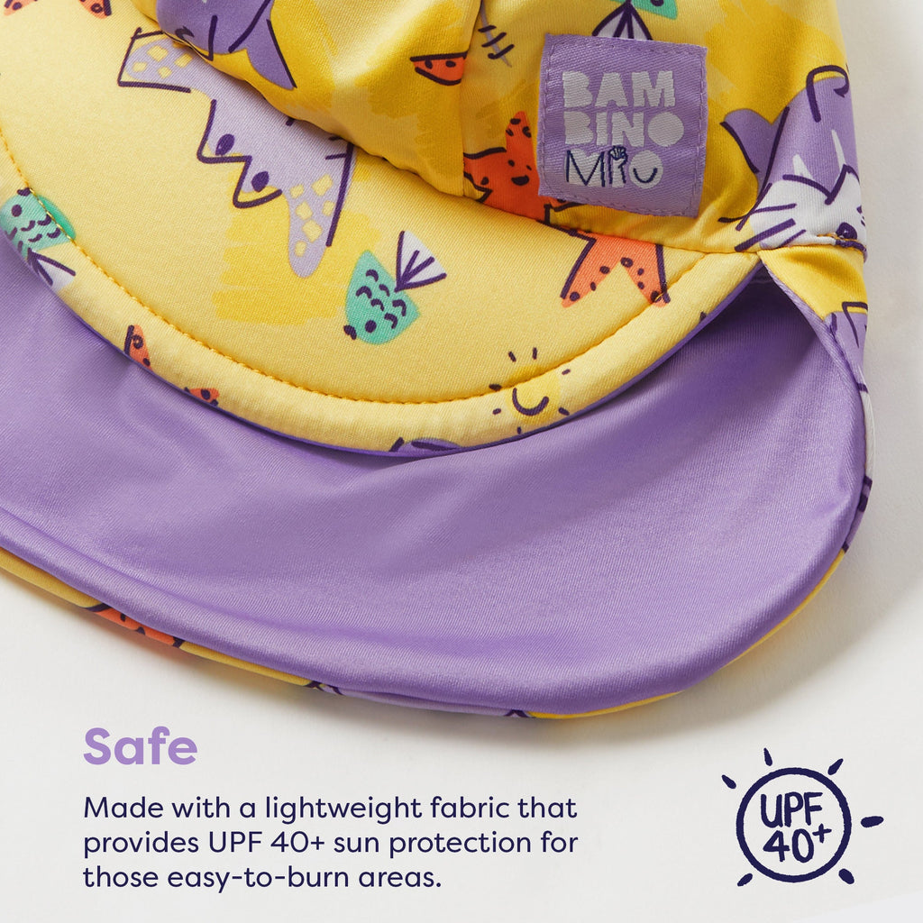 UPF 40+ Reversible Swim Hat for Babies in Nice