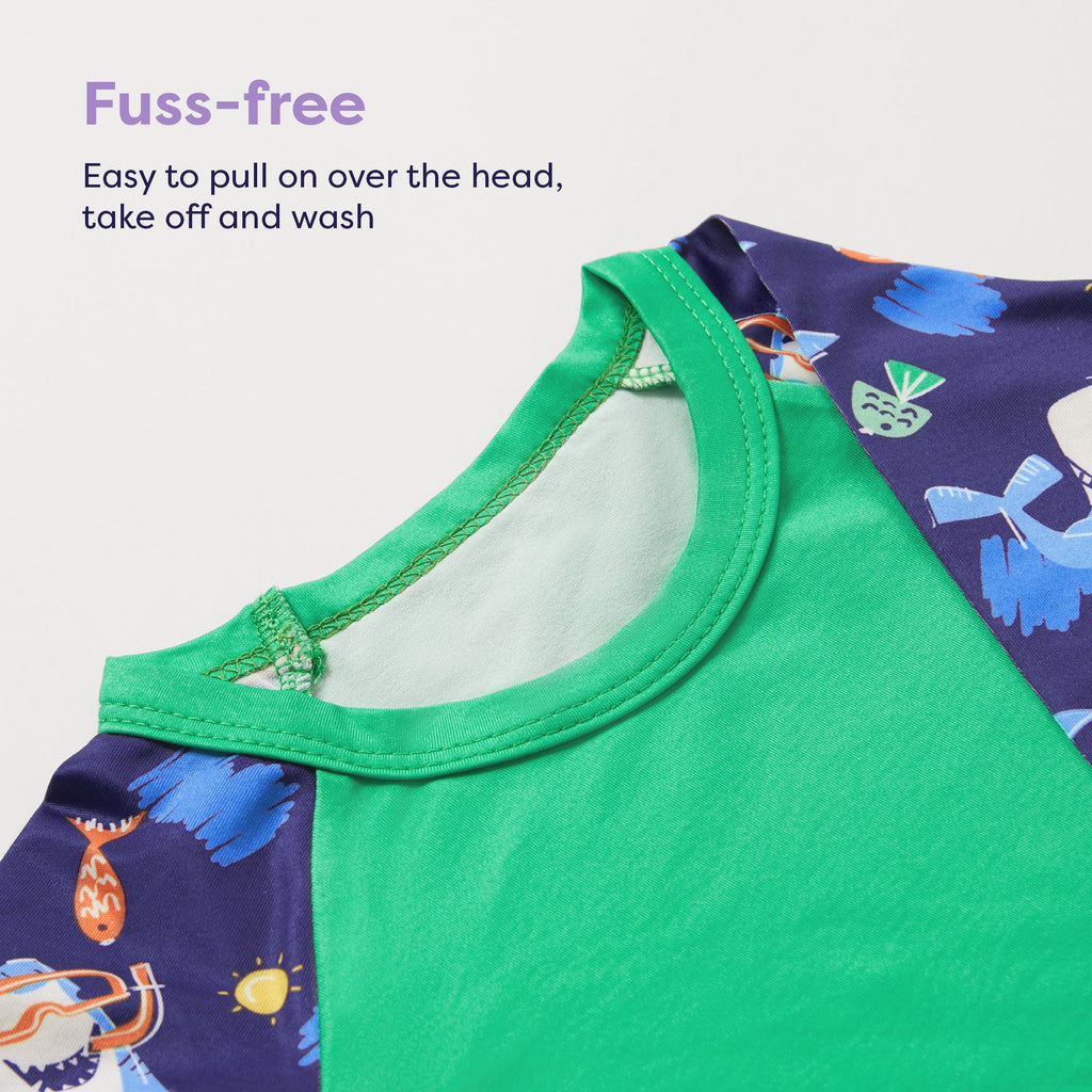 UPF 40+ Soft and Gentle Protective Swim Rash Vest in Nice