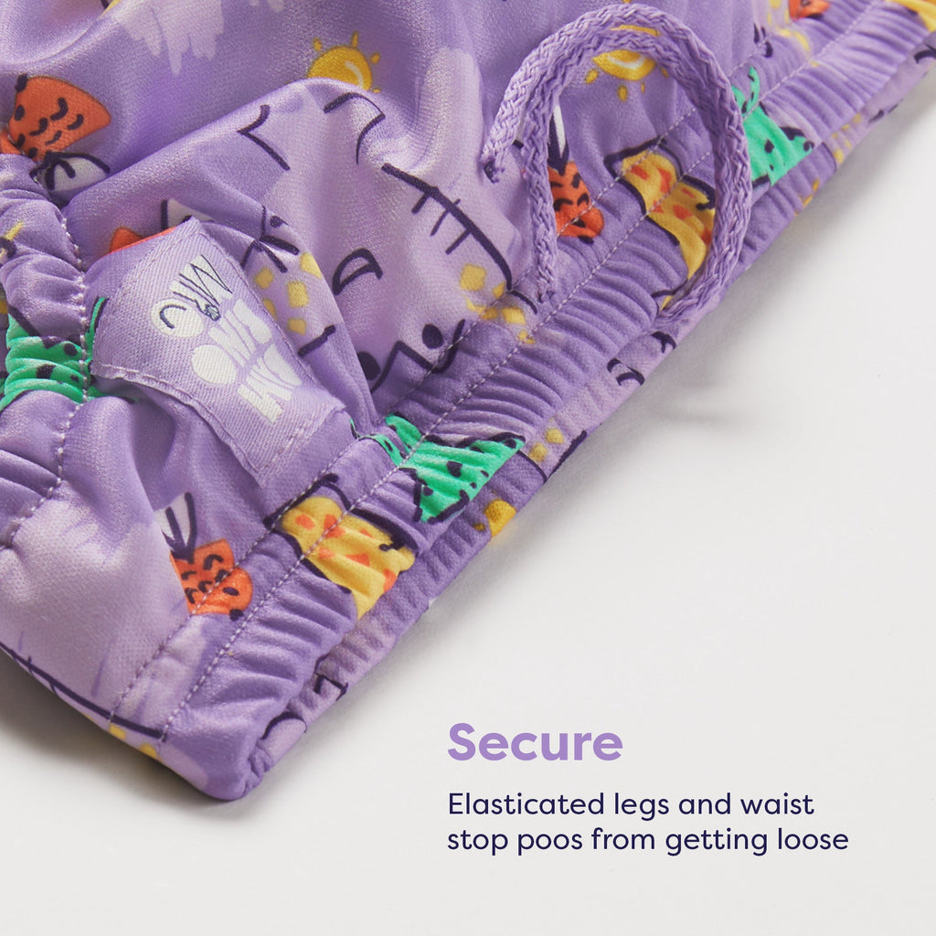Reusable Swim Nappy in Pelican Pier