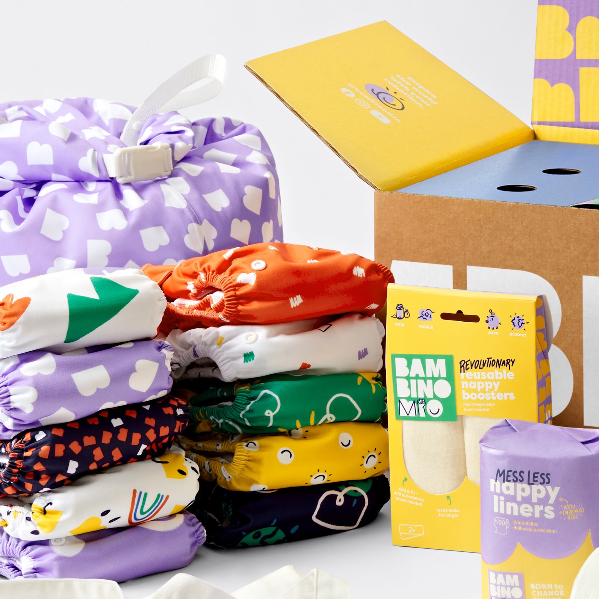 Stay At Home Wet Nappy Bag in Brave