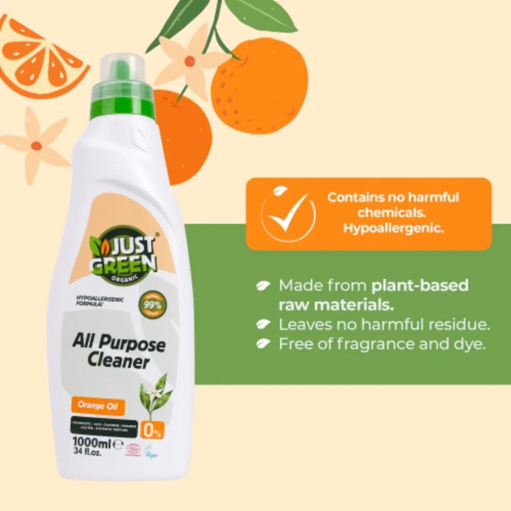 Just Green Organic All Purpose Cleaner 1000ml