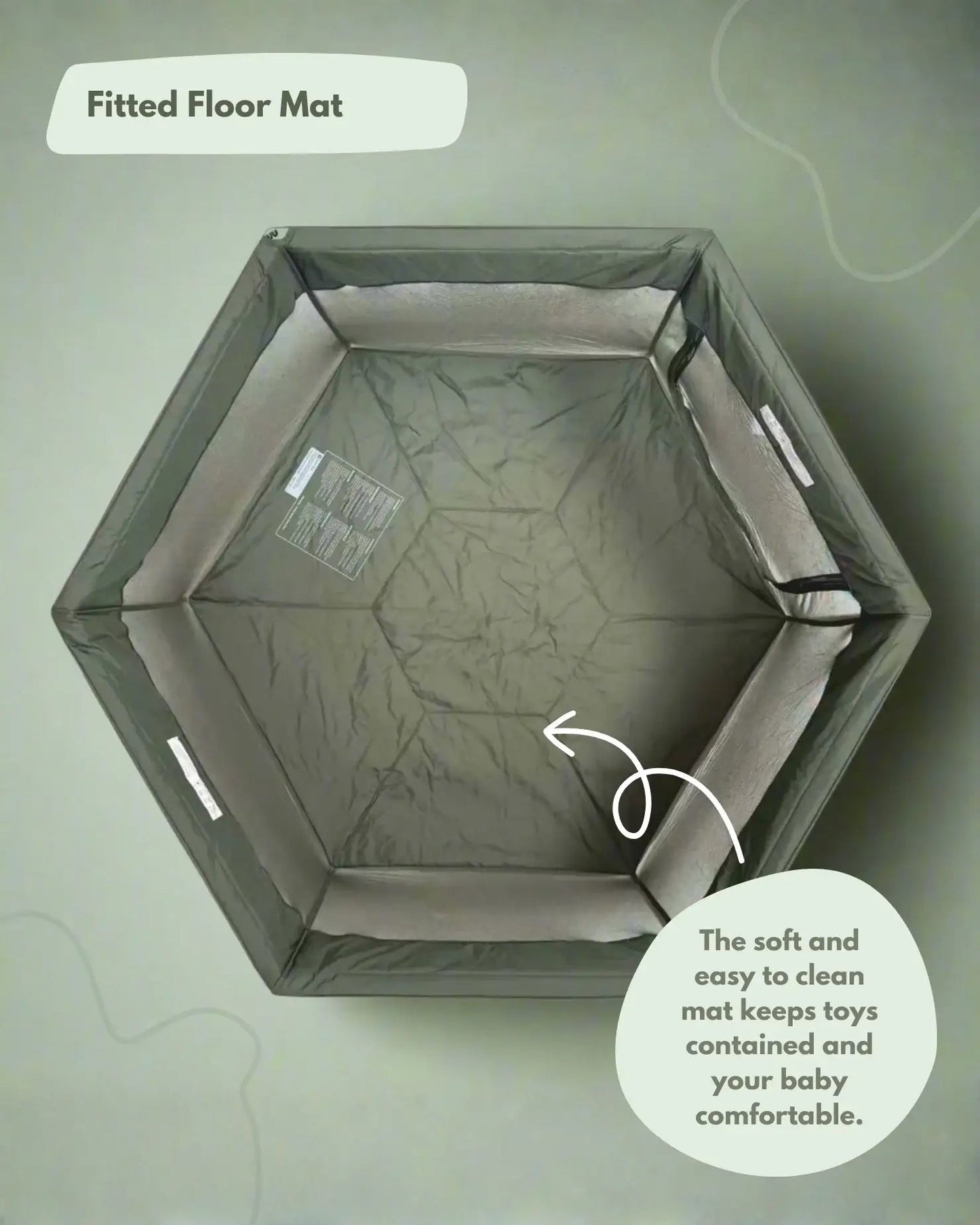 All Stars JOY Baby Playpen - Green