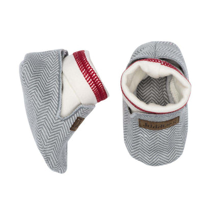 Juddlies Organic Cottage Slippers (0-4M) - Little Lug