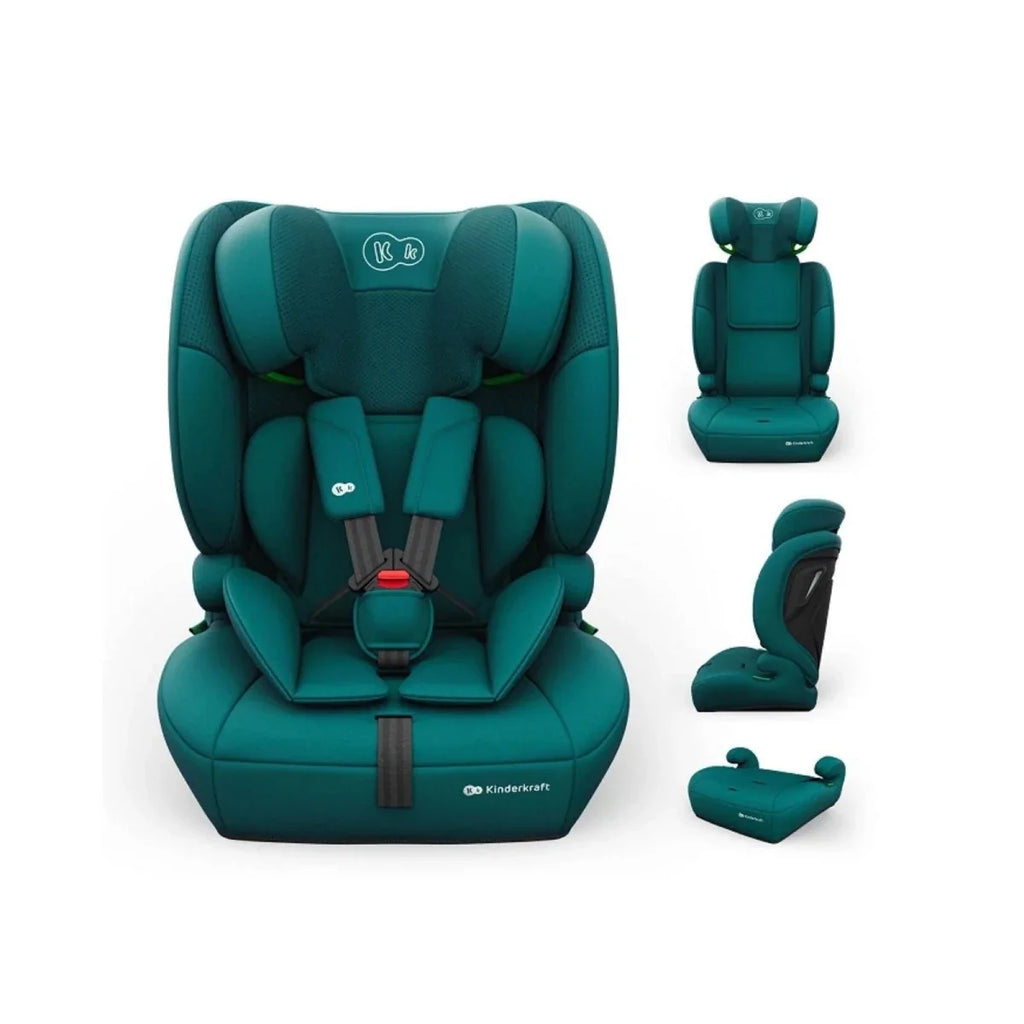 Kinderkraft Comfort Up 2 Plus Group 1/2/3 i-Size Car Seat - Green