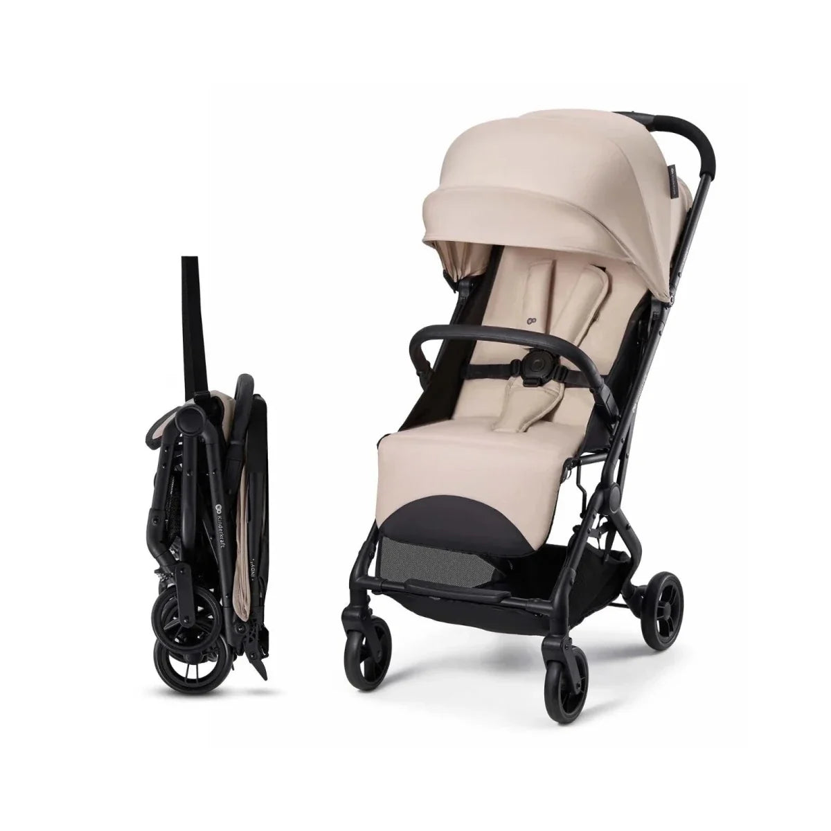 Kinderkraft Indy 3 Stroller - Misty Beige