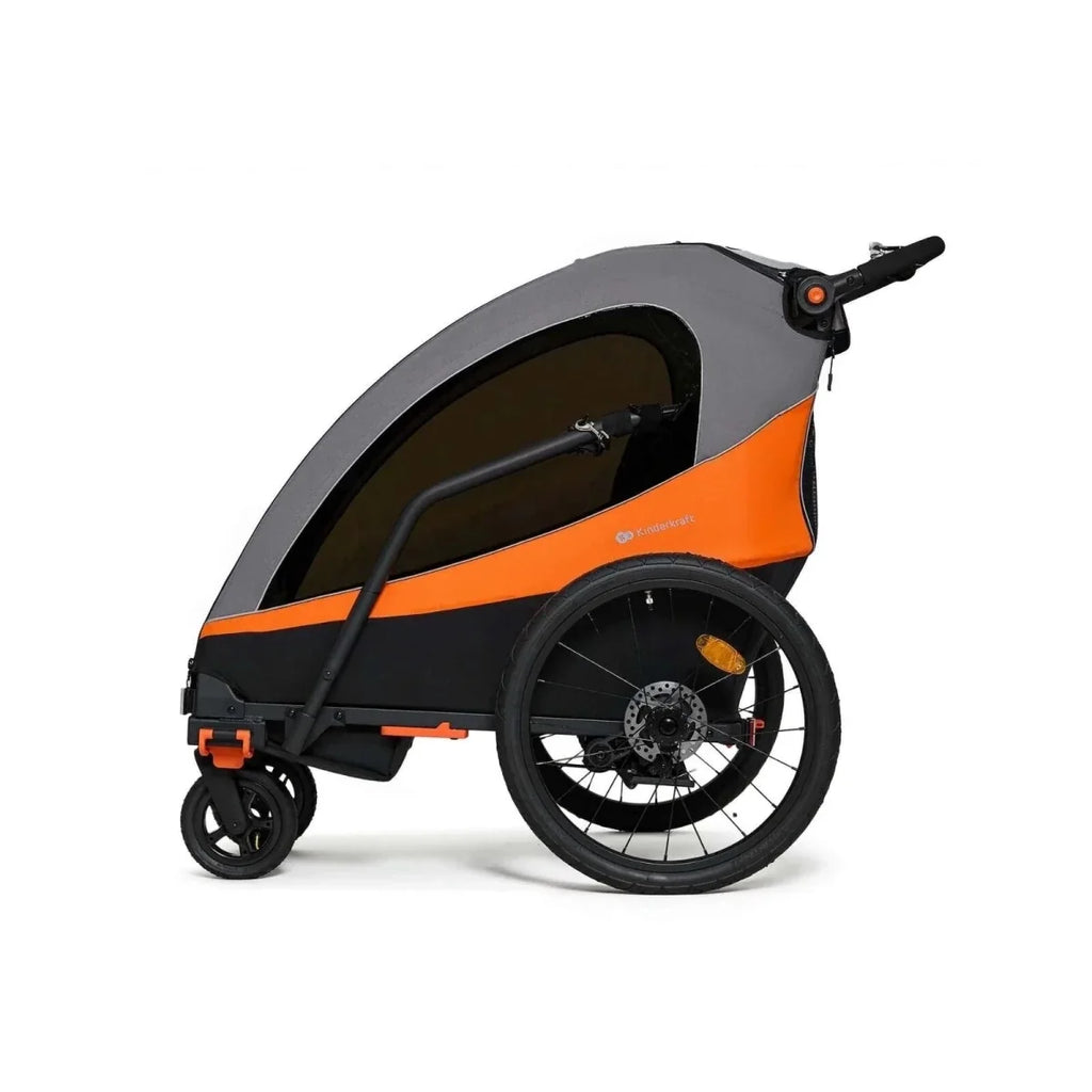 Kinderkraft Nava 3-in-1 Stroller - Sunny Orange