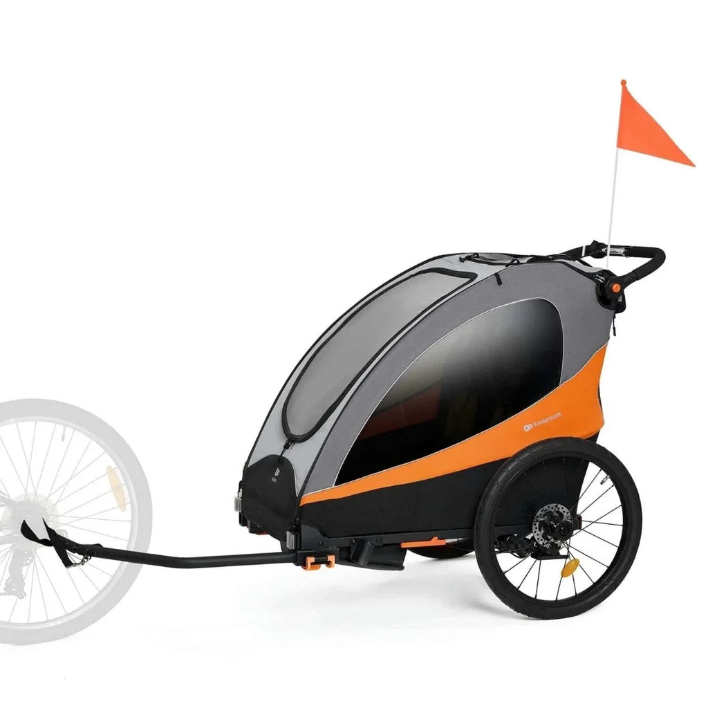 Kinderkraft Nava 3-in-1 Stroller - Sunny Orange