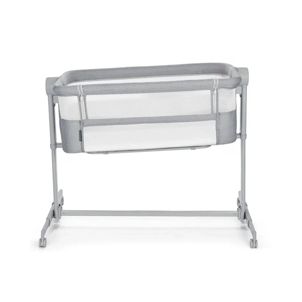 Kinderkraft Nestee Up 2 Bedside Crib - Full Light Grey