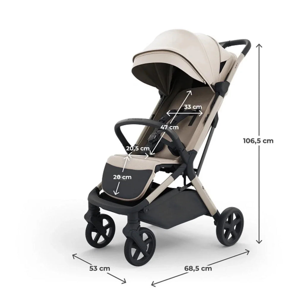 Kinderkraft Nubi 3 Stroller - Sandy Beige