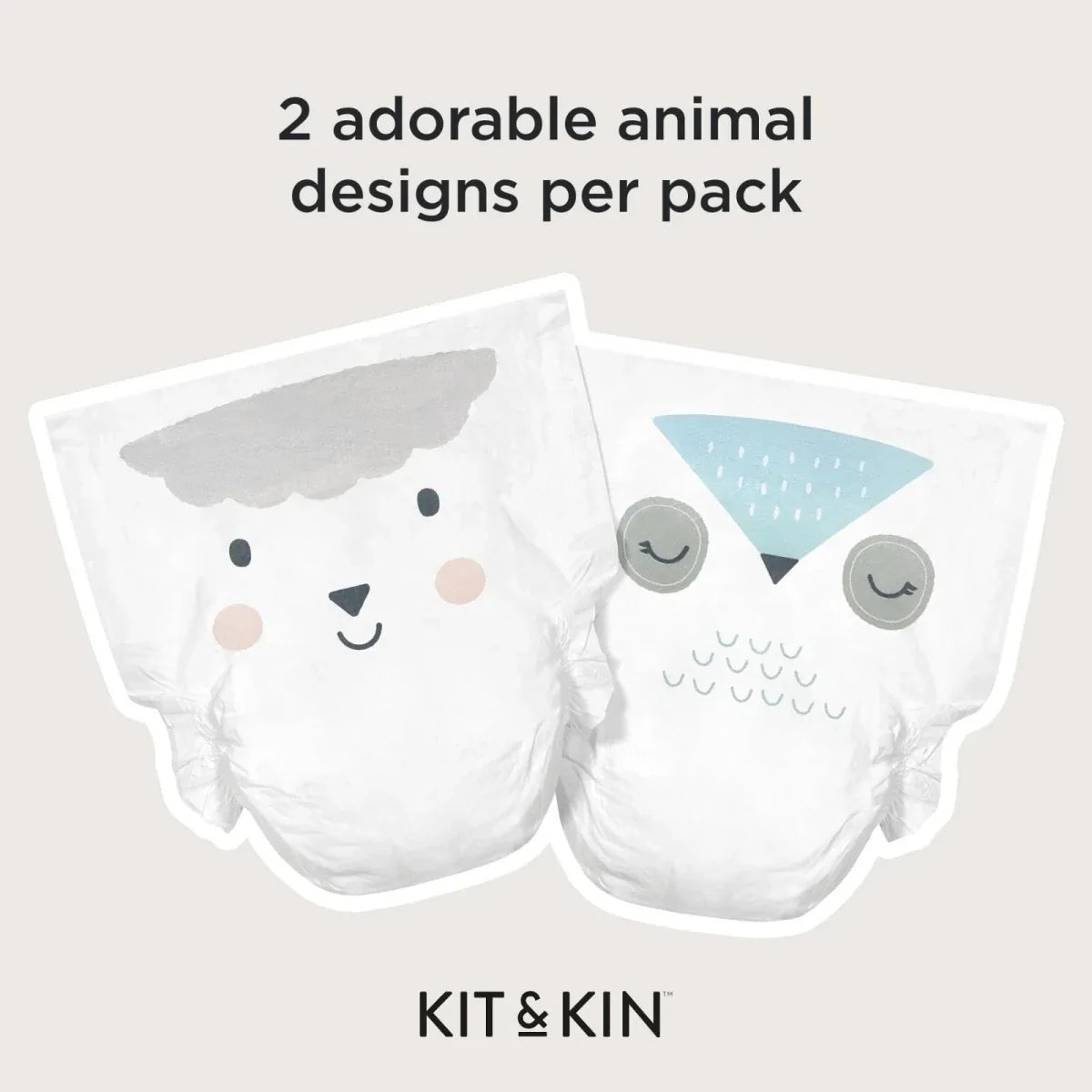 Kit & Kin Nappies Size 1 - 38 nappies