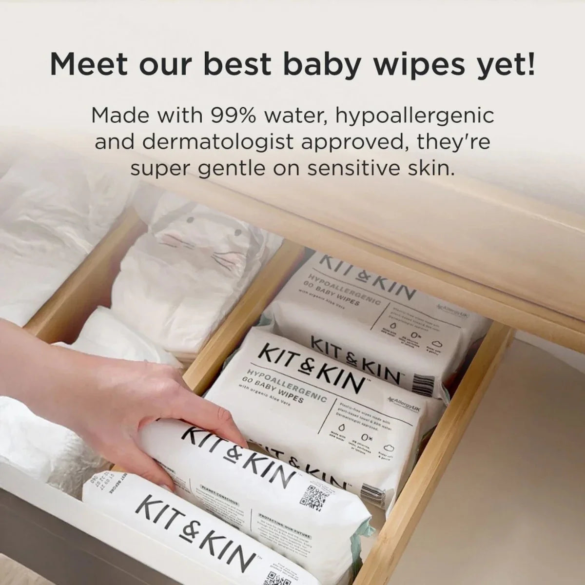 Kit & Kin Nappies Size 1 - 38 nappies