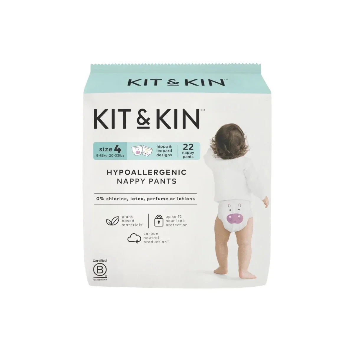 Kit & Kin Pull-Ups Size 4 Maxi - 22 nappies