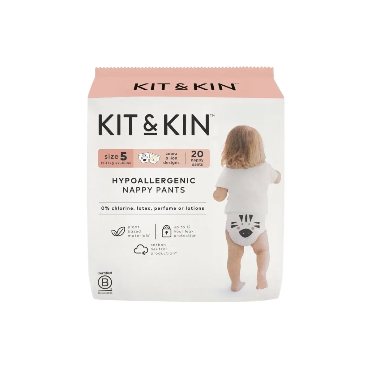Kit & Kin Pull-Ups Size 5 Junior - 20 nappies