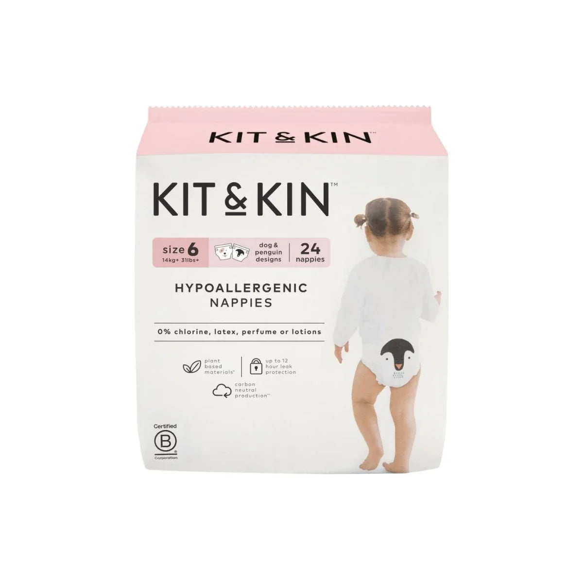 Kit & Kin Nappies Size 6 - 24 nappies