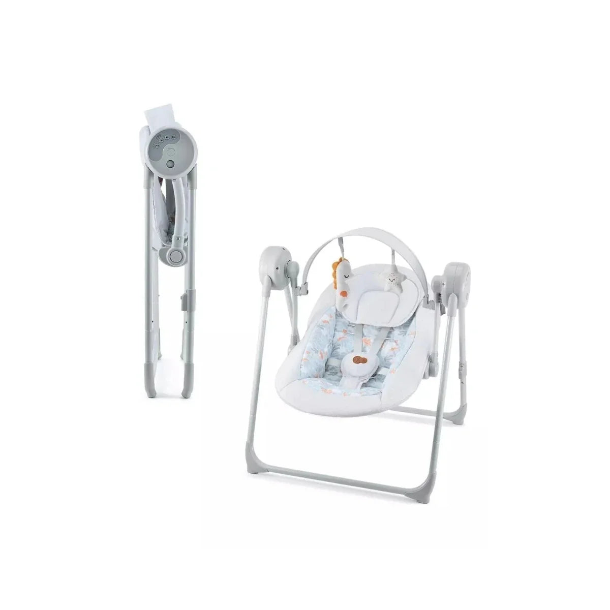 Kinderkraft Swingee Electric Rocker/Bouncer - Grey