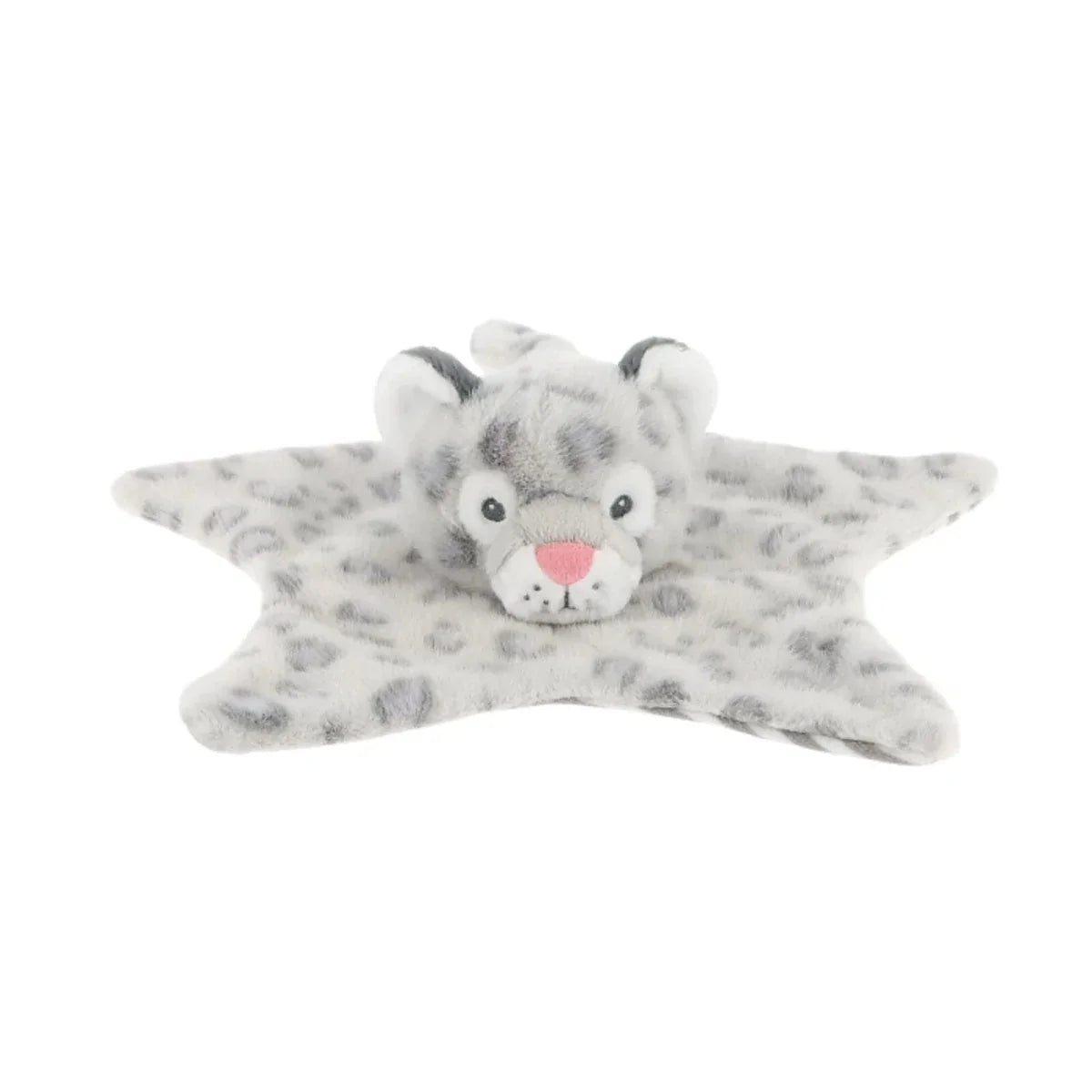 Keeleco Baby Snuggles Snow Leopard Blanket 32cm