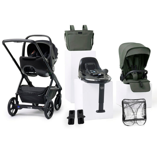 Jane Keep Pushchair + Kombibaby Lie-Flat 360 Baby i-Size Car Seat Bundle