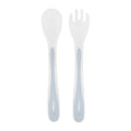 Kikka Boo Spoon and Fork Set Blue
