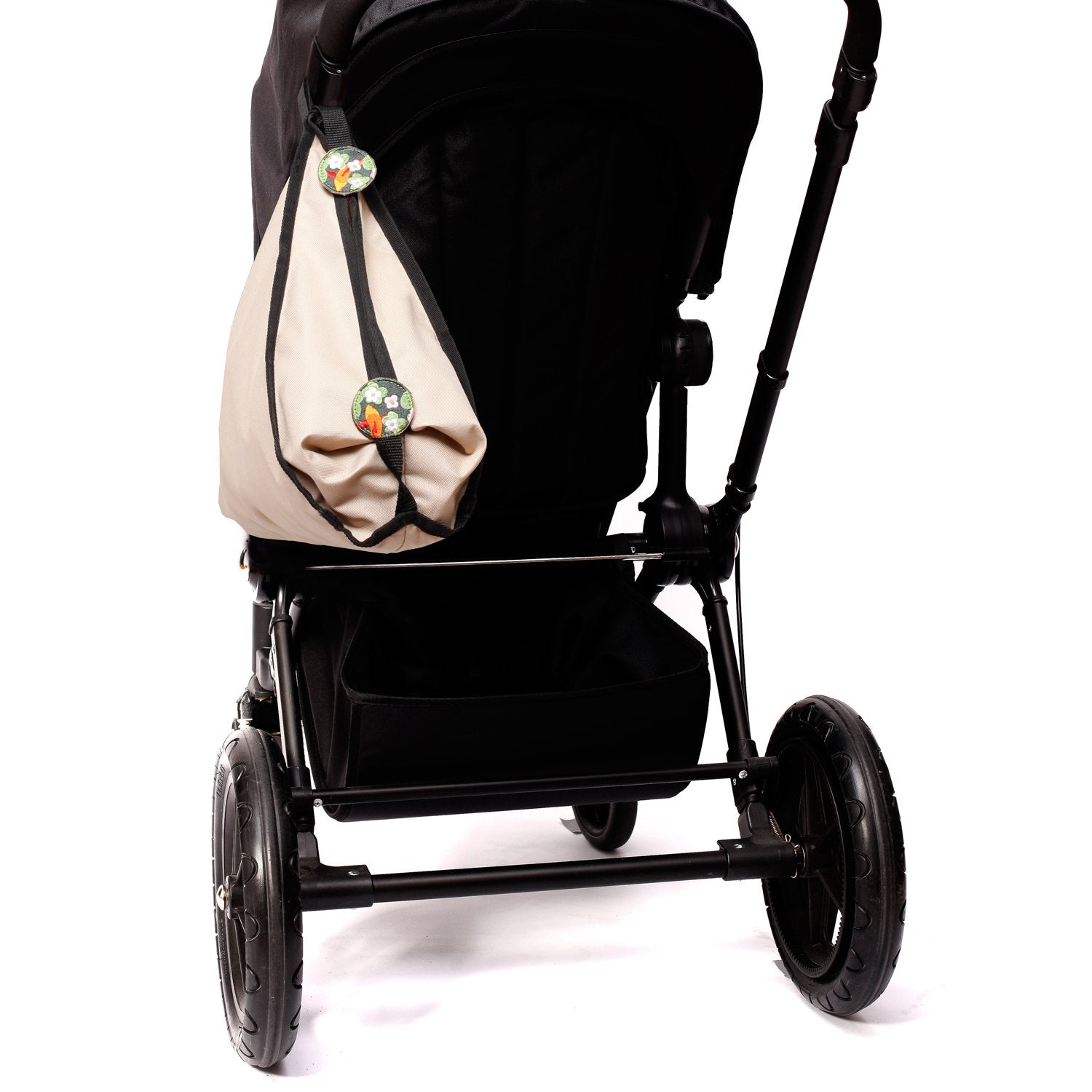 Koo-Di Elephant & Apple Fold-Away Bag (Available in 2 Designs) - Little Lug