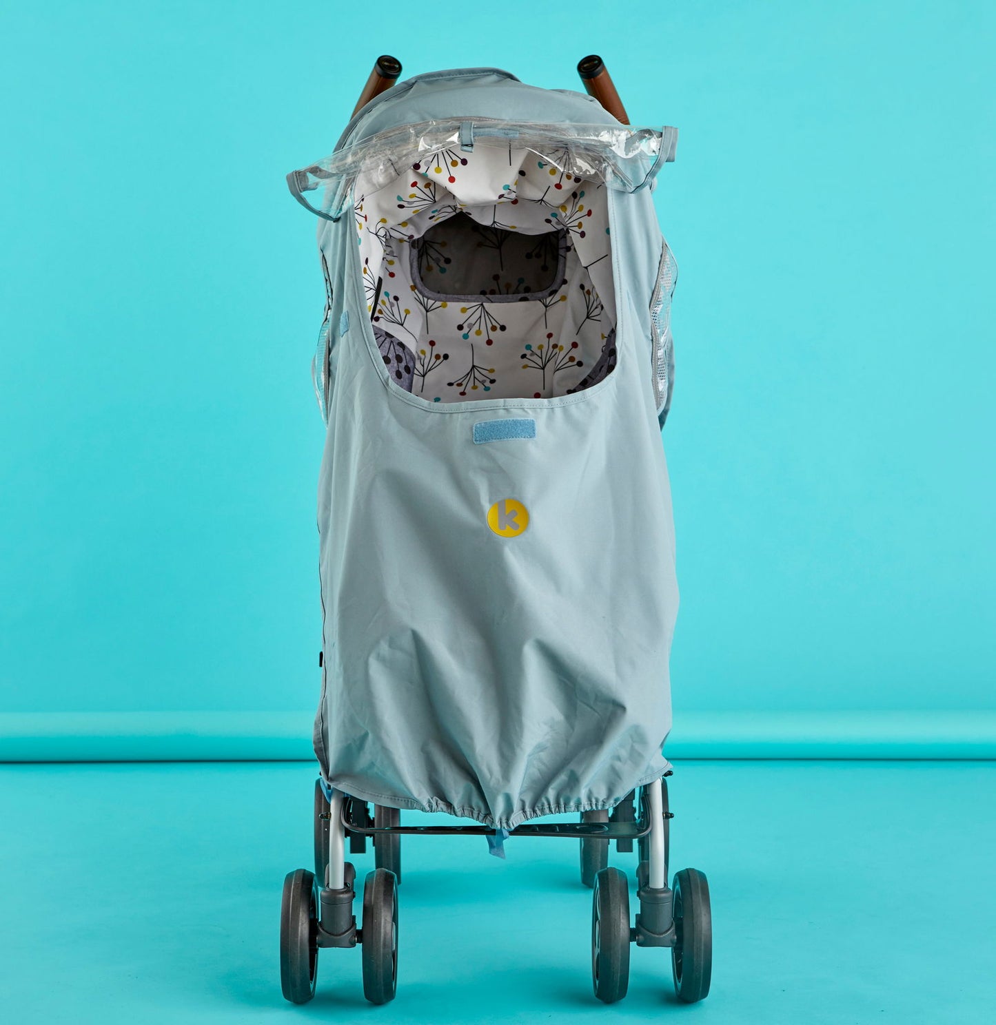 Koo-Di Universal Stroller Raincover (Splish Splosh) - Little Lug