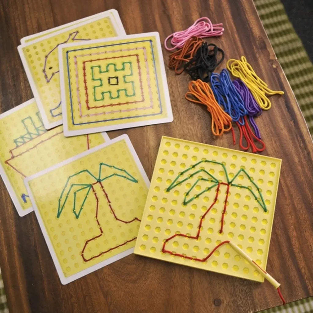 Learning Resources String-Along Lacing Set