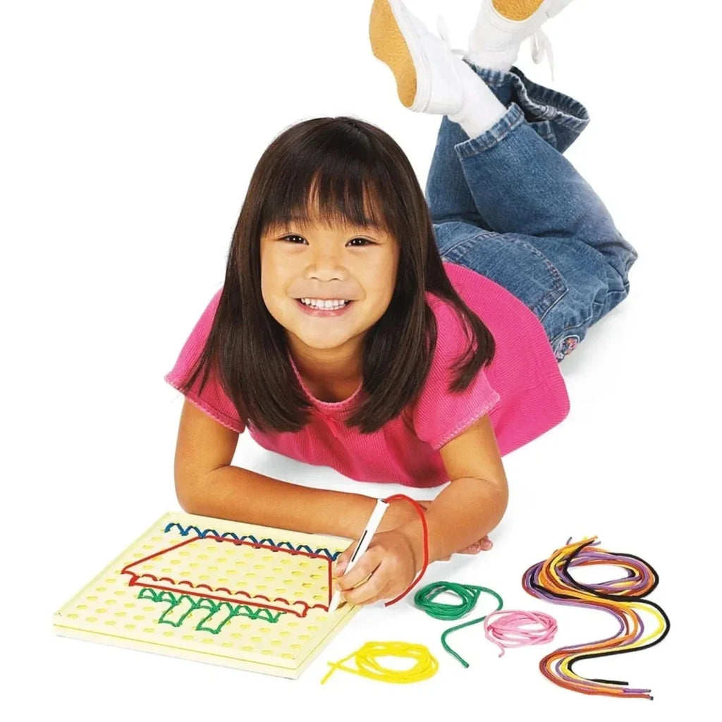 Learning Resources String-Along Lacing Set