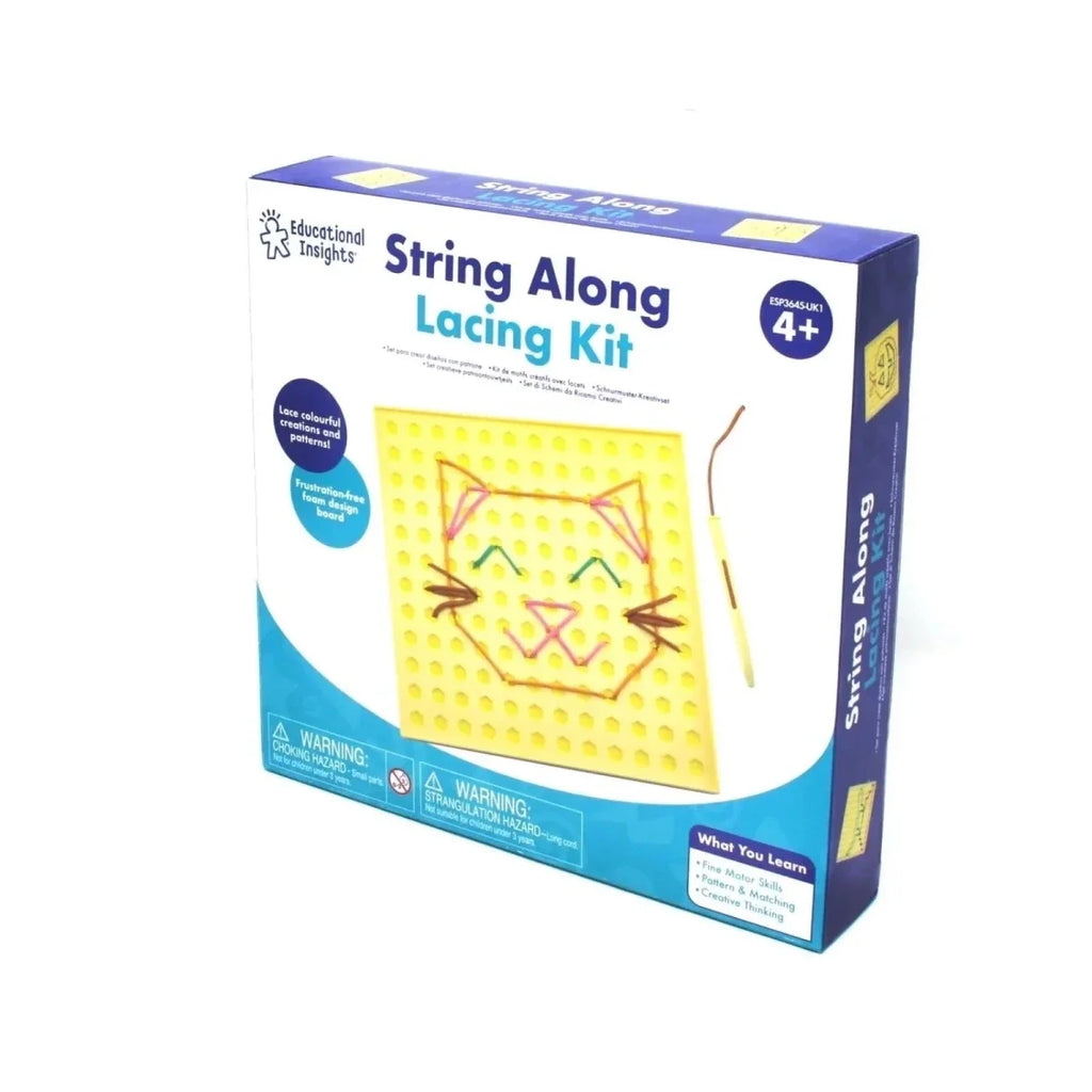 Learning Resources String-Along Lacing Set