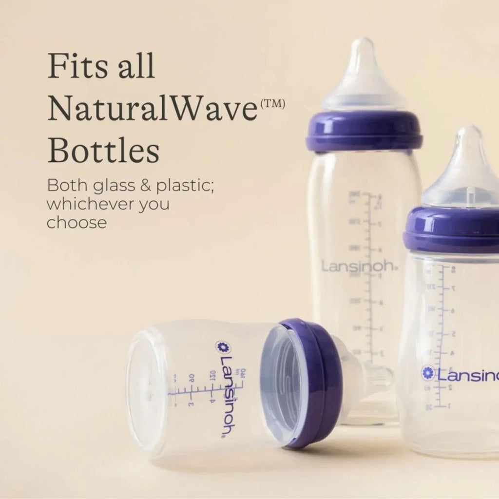 Lansinoh NaturalWave Extra Slow Flow Teats Pack of 2